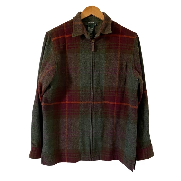 Vintage Ralph Lauren Lambswool Plaid 